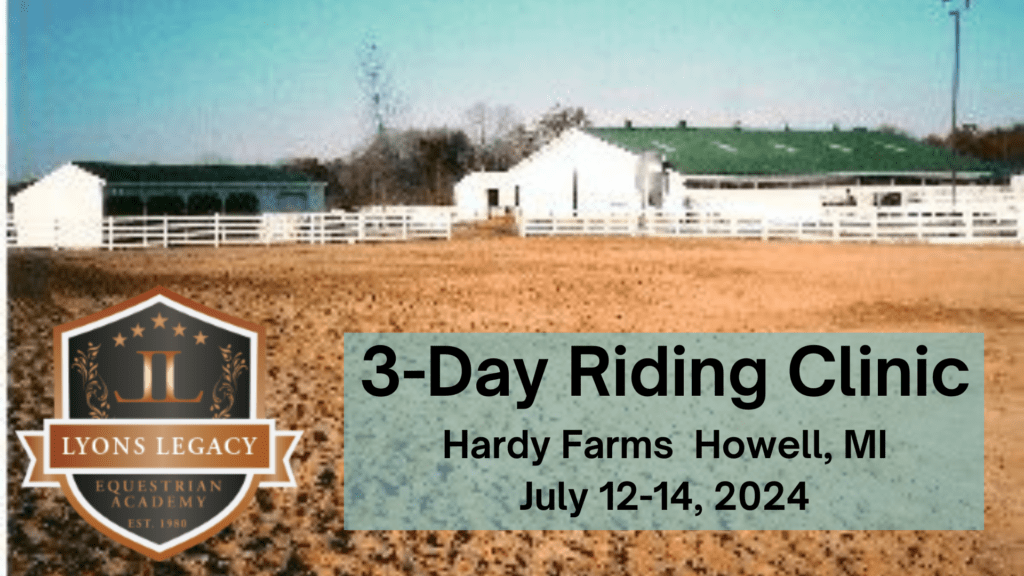 Howell MI Riding Clinic horse training Horse Training Events